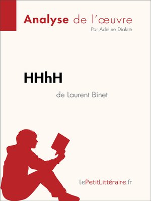 cover image of HHhH de Laurent Binet (Analyse de l'oeuvre)